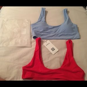 Two ZAFUL bikini tops